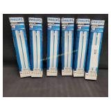 6) New Philips Master PL-L 4P 18w 1200 Lumen