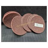 10) NEW GAP 6" Sanding Discs 6X0 SCSB A-Med