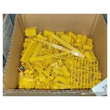 Mix Lot Of Vintage Yellow Lego Bricks