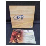 Dan Majere Autographed 6"x6" Hardwood Floor Tile