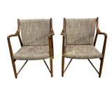 Matching Accent Chairs Mid Century Modern Vibe