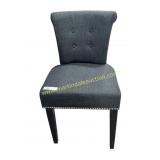 SAFAVIEH Malia Charcoal Grey Dining Chair
