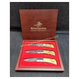 2006 Limited Edition Winchester 3 Pc Knife Set