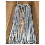 28 Pack 16" Galvanized Rebar Heavy Duty J Hooks
