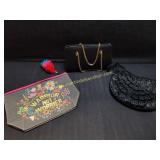2) Vintage Evening Bags & Cute Make Up Bag