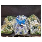 3) New Lighted Wall Hanging Decor / Wreath Style