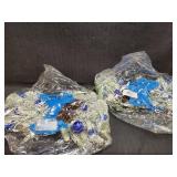 2) New Lighted Wall Hanging Decor / Wreath Style