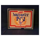 Vintage BLATZ MILWAUKEE 1851 Lighted Beer Sign