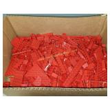 Mix Lot Of Vintage Red Lego Bricks