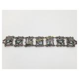 Vintage Pewter Native American Indian Theme