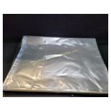 NEW 100 Pack 16" x 20" Self-Sealing Clear