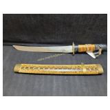 Faux Snakeskin Short Sword