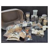 Mix Lot Of New Hair Clips & Small Storage
