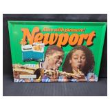Vintage 25" x 17" NEWPORT Cigarettes Metal Sign
