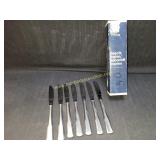 6) Vintage REBACRAFT / RED & BARTON Butter Knives