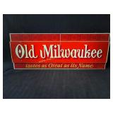 Vintage OLD MILWAUKEE Beer Lighted Sign