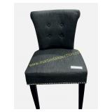 SAFAVIEH Malia Charcoal Grey Dining Chair
