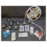 Mix Lot Of LED "Tap Lights" Magnetic Touch & LED