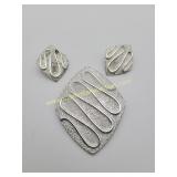 Vintage Sarah Coventry Earrings & Brooch Set