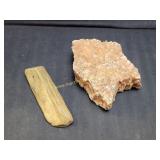 Vintage / Antique Petrified Wood & Quartz