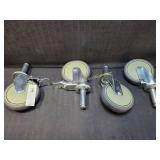 4) Quantum 5" Casters Wheel Set