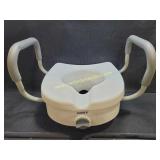 New CAREX Locking Raise Toilet Seat With Handles