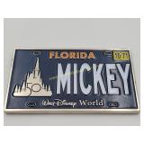 Walt Disney World 50th Anniversary Mickey License
