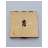 Vintage Small Phi Beta Psi Brass Pill Box