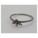 Sterling Silver Queen Bee Ring Size 9