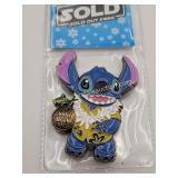 Enamel Stitch Figure Challenge Coin US Navy