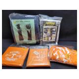 5) New Old Stock Golf Bag Plastic Rain Covers
