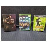 Mix Video Games Lot - Xbox CSI