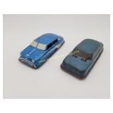 2 Vintage ARGO Tin Metal Litho Cars