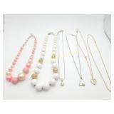 Lot Of 6 Vintage Chains / Necklaces