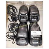 4) Motorola Impres Adaptive Chargers For Motorola
