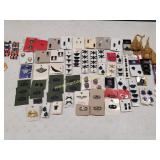 Lot G - Mix Lot Of Military Pins, Badges, Ribbons