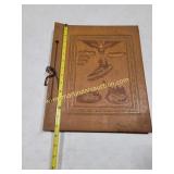 Vintage Photo Album - Empty War Time Era Embossed