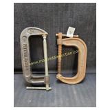 5" & 6" Metal C Clamps
