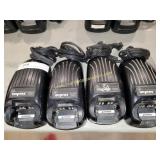 4) Motorola Impres Adaptive Chargers For Motorola
