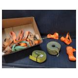 Mix Lot Of 13 Straps For Tie Downs