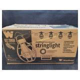 NEW Woodhead Stringlight 10 Sockets 100 Feet