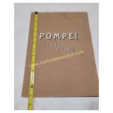 Vintage Book POMPEI COM