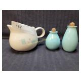 Vintage Vernons Ware Atomic Blue MCM Heavenly
