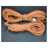 2) 14 awg Extension Cords - Approx 25ft & 50ft
