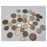 Mix Lot Of Foreign Coins