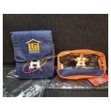 NIB Houston Astros Insulated Lunch Bag & Clear