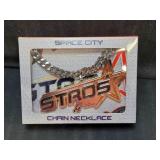 NIB Houston Astros Bling Chain Necklace