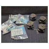 4) NOS Amphenol Industrial Electrical Connector