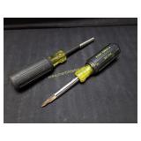 2 Preowned Klein Tools Screwdrivers