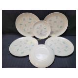 Vintage Vernons Ware Atomic Blue MCM Heavenly